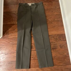 NWOT Tasso Elba cotton olive green brown pants. Size 34